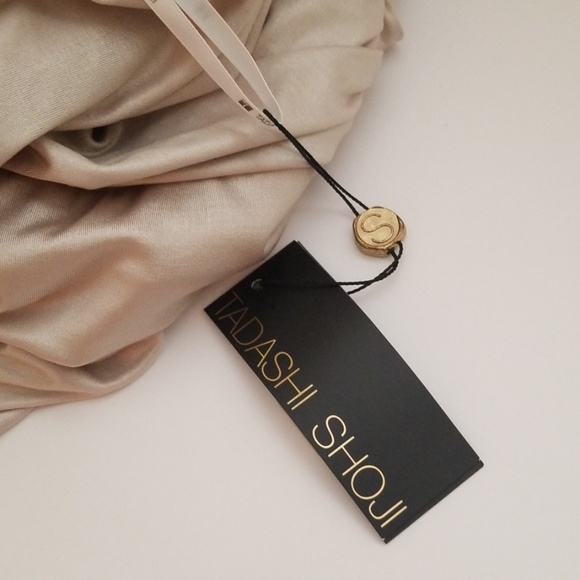 Tadashi Shoji Triangle Stone Embellished Dress - S - Picture 5 of 8